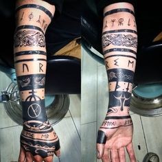 Les 100 plus beaux tatouages viking 52