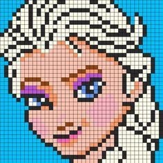100 top idées de pixel art Disney faciles 52