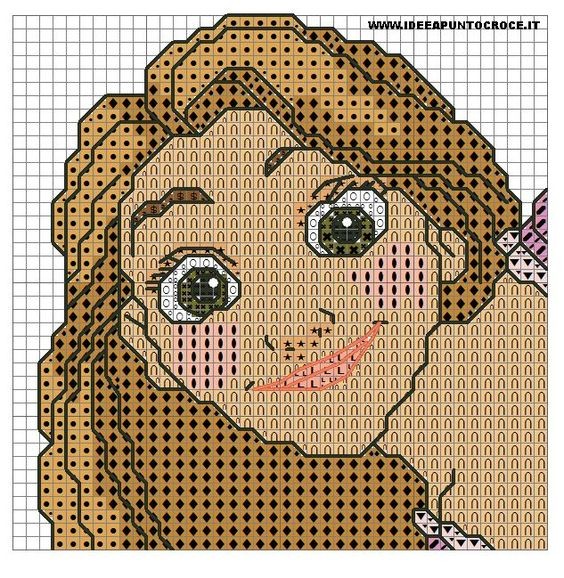 100 top idées de pixel art Disney faciles 56