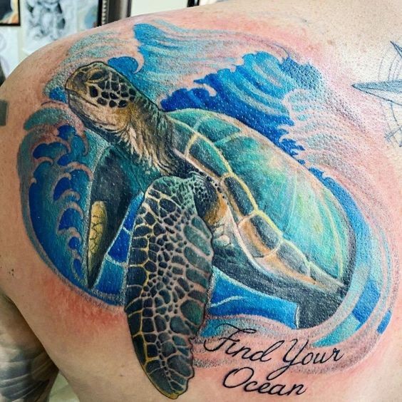 28 top idées de tatouages mer 6 28 top idées de tatouages mer 5