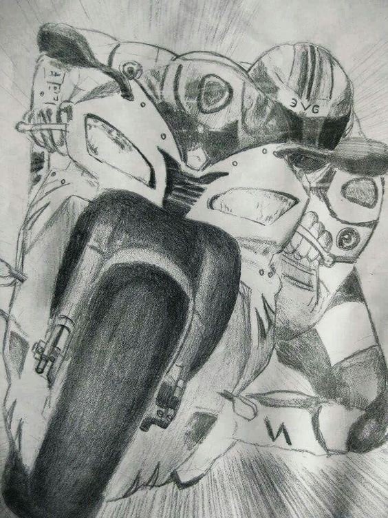 50 top idées de dessins de moto 7 50 top idées de dessins de moto 7