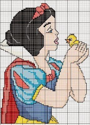 100 top idées de pixel art Disney faciles 71