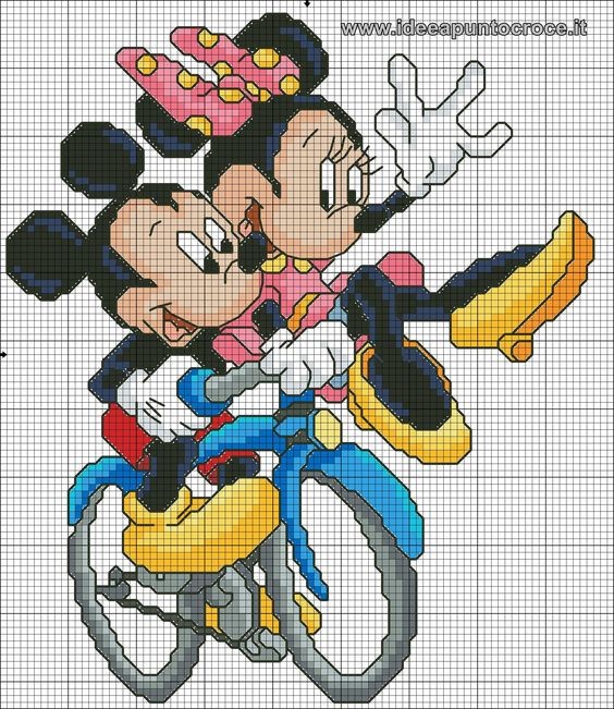 100 top idées de pixel art Disney faciles 76