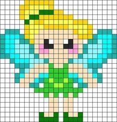 100 top idées de pixel art Disney faciles 78