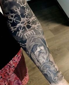 Les 100 plus beaux tatouages viking 82