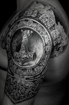Les 100 plus beaux tatouages viking 8