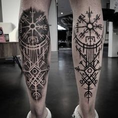 Les 100 plus beaux tatouages viking 86
