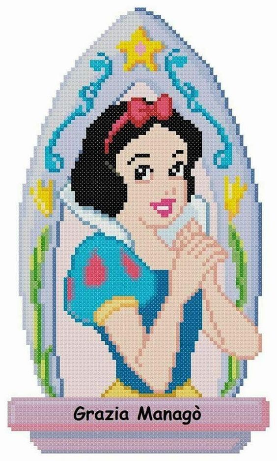 100 top idées de pixel art Disney faciles 90