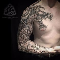 Les 100 plus beaux tatouages viking 94
