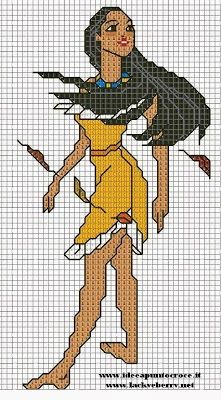 100 top idées de pixel art Disney faciles 95