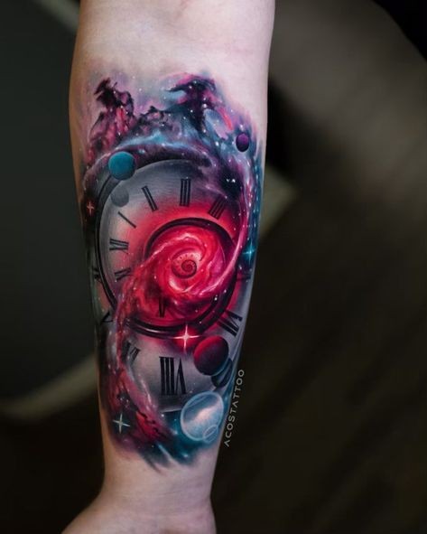 Les 50 plus beaux tatouages horloge 1 Les 50 plus beaux tatouages horloge 1