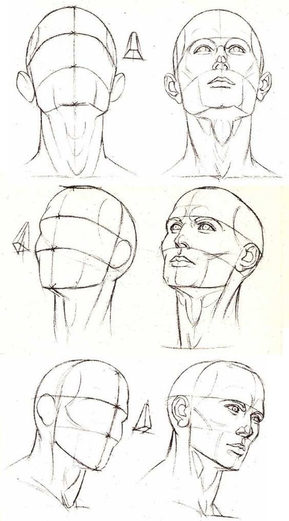 50 idées et tutos pour apprendre à dessiner une tète 13 50 idées et tutos pour apprendre à dessiner une tète 13