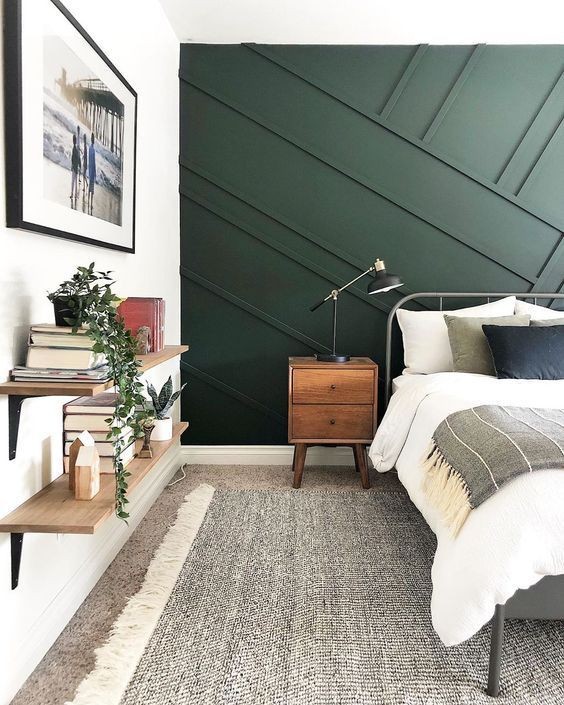 20 top idées de décorations vert et bois 9 20 top idées de décorations vert et bois 9
