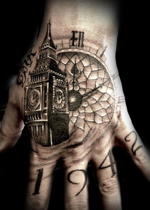 Les 52 plus beaux tatouages de main 21