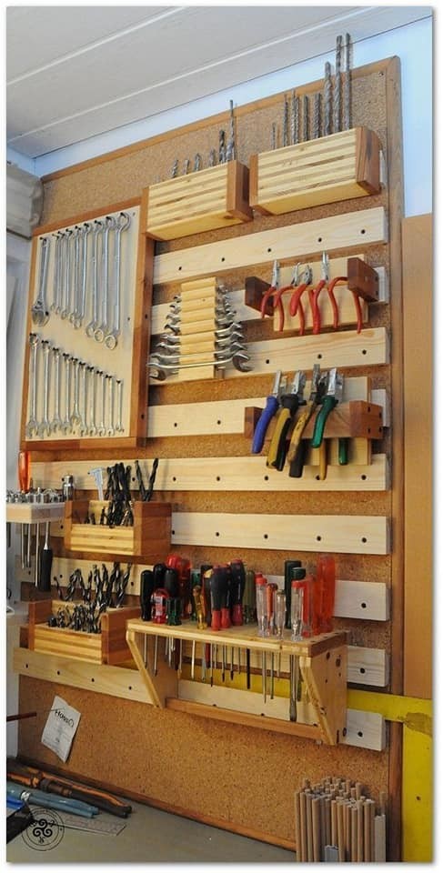 23 idées pour organiser les outils de votre atelier 8