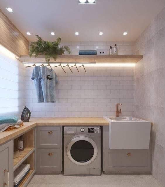 25 très bonnes idées pour le coin linge 9