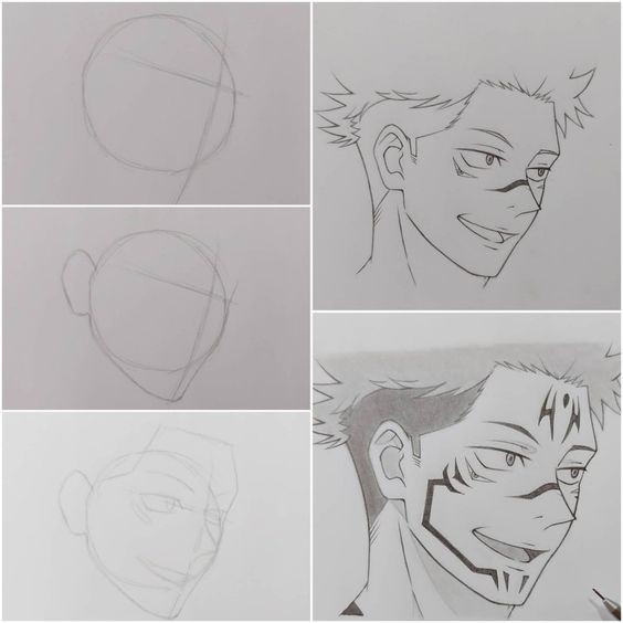 50 idées et tutos pour apprendre à dessiner une tète 27 50 idées et tutos pour apprendre à dessiner une tète 27