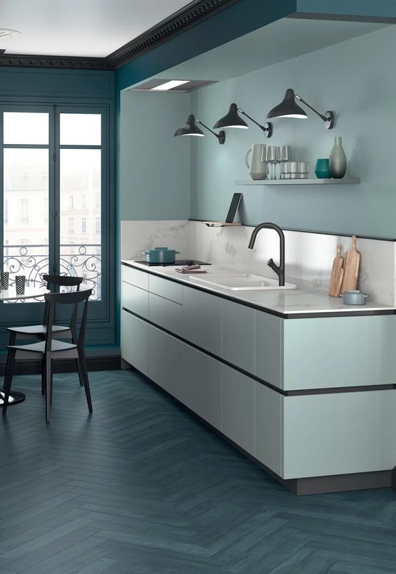 28 top idées de cuisines vertes et bois 28 28 top idées de cuisines vertes et bois 28