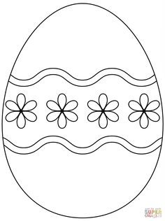 38 Idées d'œufs de Pâques à dessiner & à colorier 32 38 Idées d'œufs de Pâques à dessiner & à colorier 32