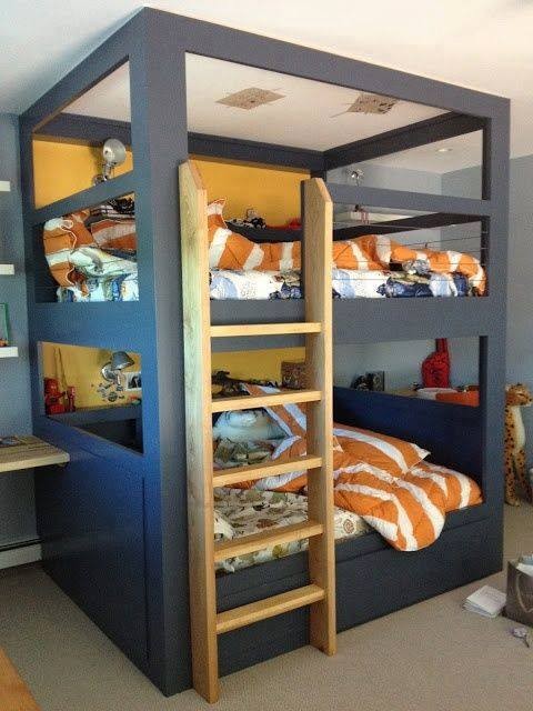 34 idées pour économiser de l'espace dans votre chambre 13