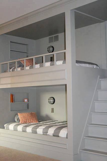 34 idées pour économiser de l'espace dans votre chambre 33