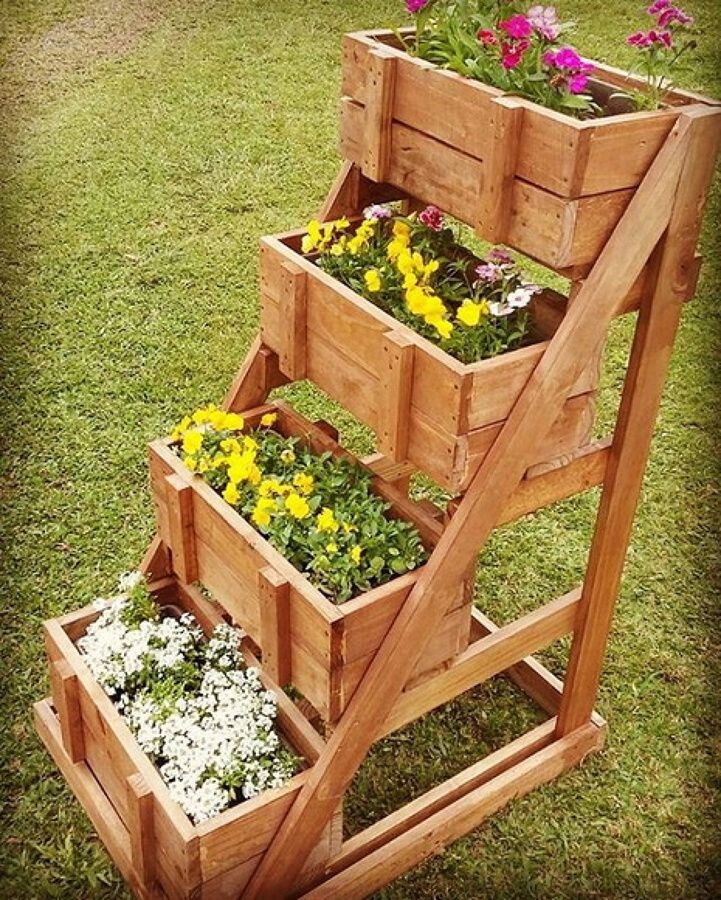 34 top idées d'étagères de jardin créatives 19 34 top idées d'étagères de jardin créatives 19