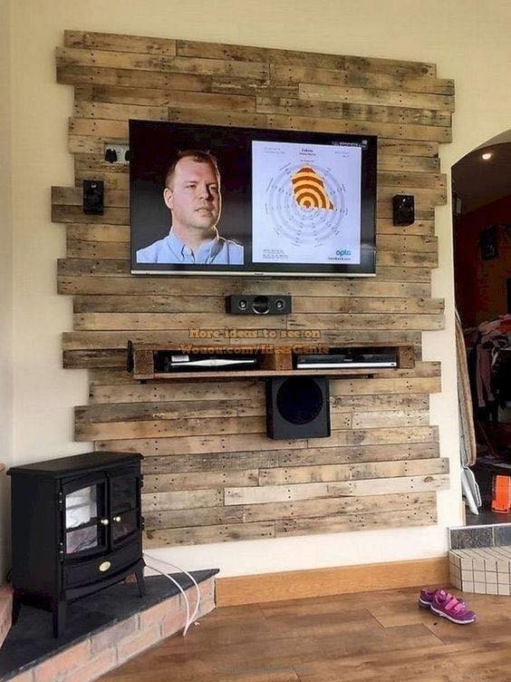 42 idées pour décorer un mur avec des palettes 2 42 idées pour décorer un mur avec des palettes 2