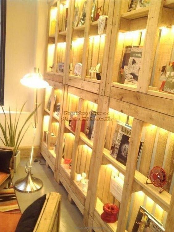 42 idées pour décorer un mur avec des palettes 24 42 idées pour décorer un mur avec des palettes 24