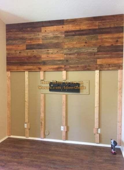 42 idées pour décorer un mur avec des palettes 37 42 idées pour décorer un mur avec des palettes 37