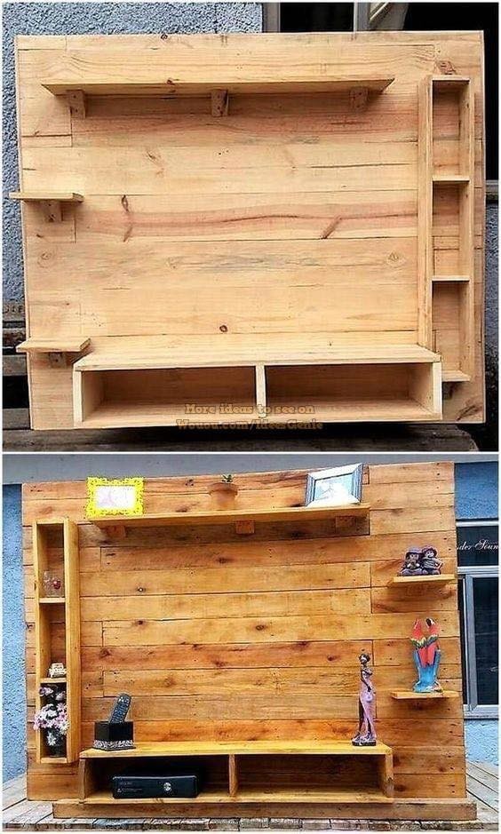 42 idées pour décorer un mur avec des palettes 5 42 idées pour décorer un mur avec des palettes 5