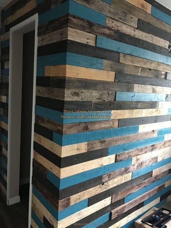 42 idées pour décorer un mur avec des palettes 7 42 idées pour décorer un mur avec des palettes 7