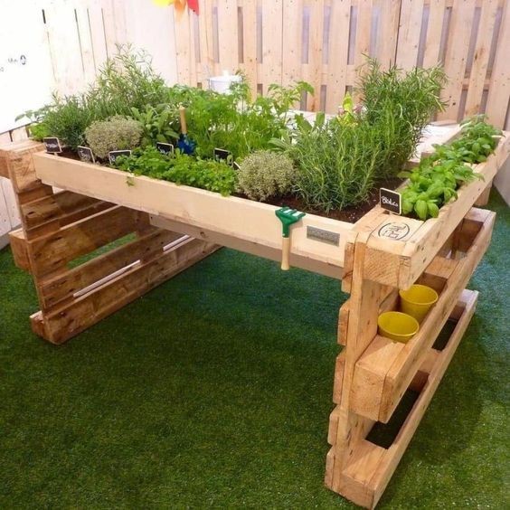 43 décorations de jardin à faire avec des palettes 18 43 décorations de jardin à faire avec des palettes 18