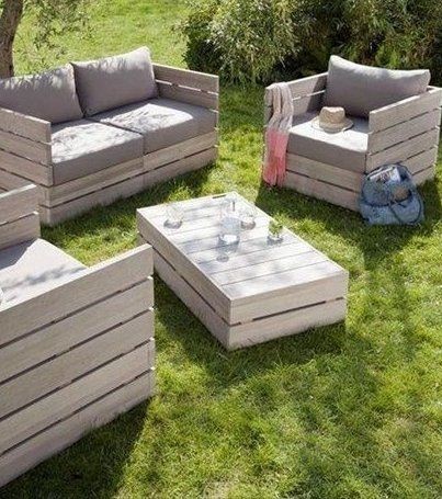 43 décorations de jardin à faire avec des palettes 27 43 décorations de jardin à faire avec des palettes 27
