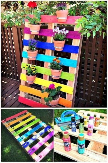 43 décorations de jardin à faire avec des palettes 29 43 décorations de jardin à faire avec des palettes 29