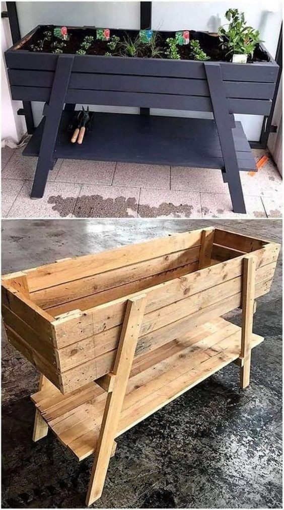 43 décorations de jardin à faire avec des palettes 37 43 décorations de jardin à faire avec des palettes 37