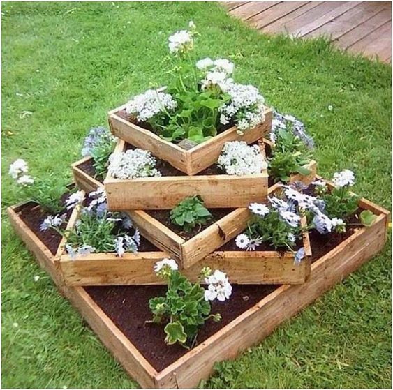 43 décorations de jardin à faire avec des palettes 7 43 décorations de jardin à faire avec des palettes 7