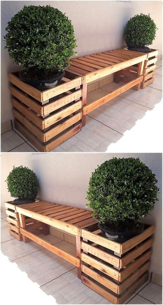 43 décorations de jardin à faire avec des palettes 8 43 décorations de jardin à faire avec des palettes 8