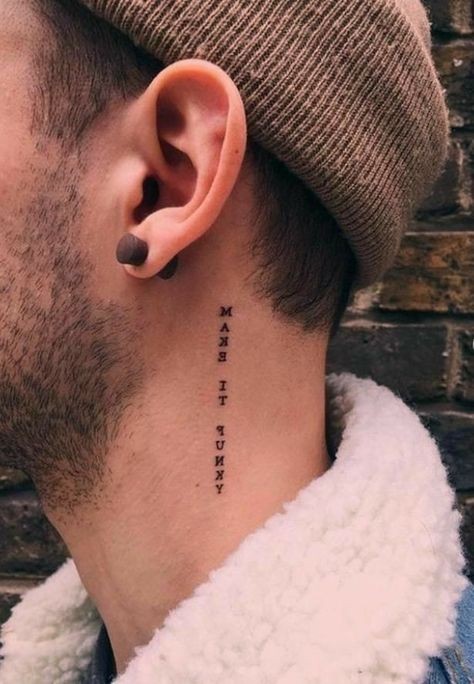 54 top idées de tatouages cou pour s'inspirer 5