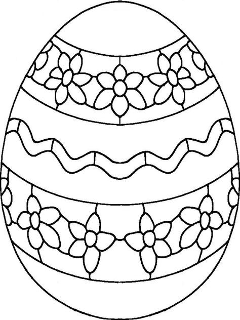 38 Idées d'œufs de Pâques à dessiner & à colorier 7 38 Idées d'œufs de Pâques à dessiner & à colorier 7