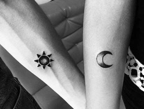 33 top idées de tatouages lune & soleil 9 33 top idées de tatouages lune & soleil 9