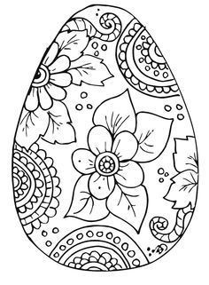 38 Idées d'œufs de Pâques à dessiner & à colorier 10 38 Idées d'œufs de Pâques à dessiner & à colorier 10