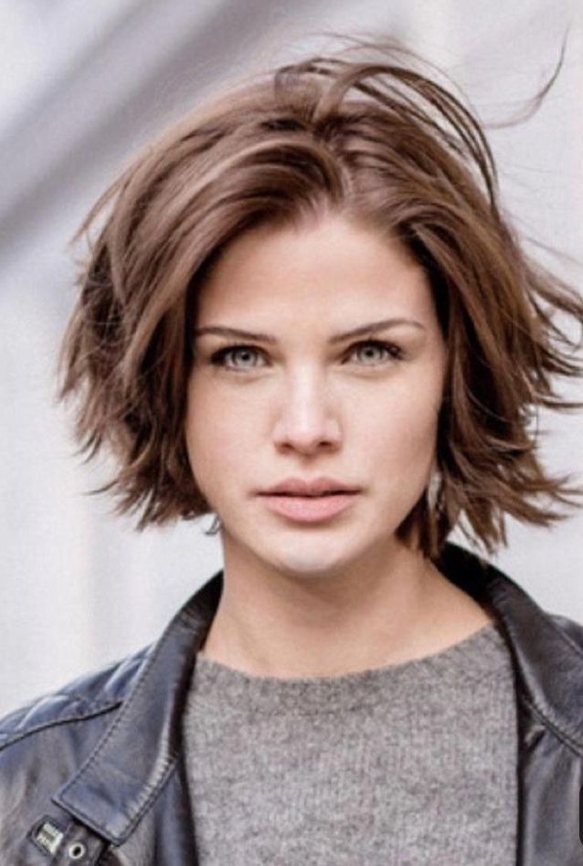 41 coupes de cheveux femme pour visage rond 7