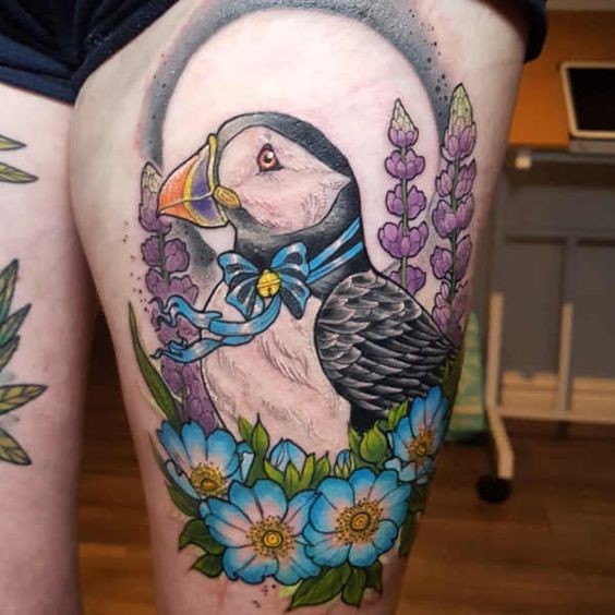 100 top idées de tatouages cuisse pour femme 56