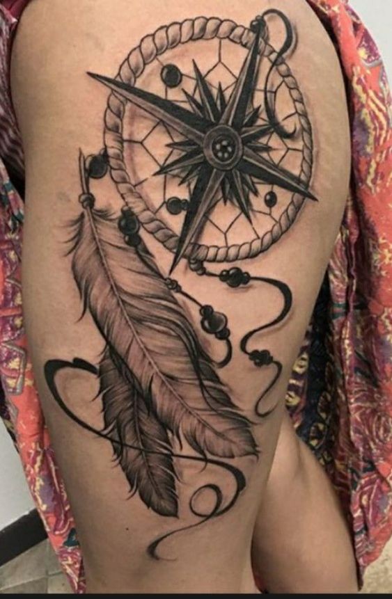 100 top idées de tatouages cuisse pour femme 61