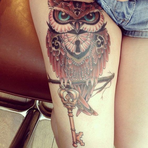 100 top idées de tatouages cuisse pour femme 64