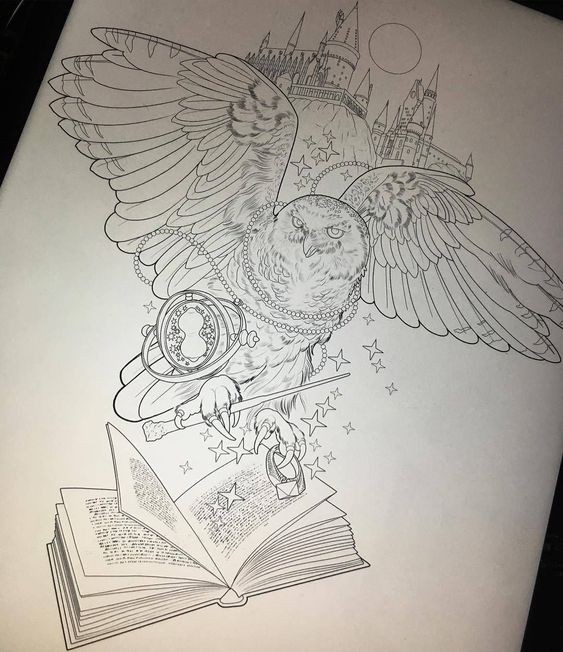 Les 50 plus belles idées de dessins Harry Potter 36 Les 50 plus belles idées de dessins Harry Potter 36