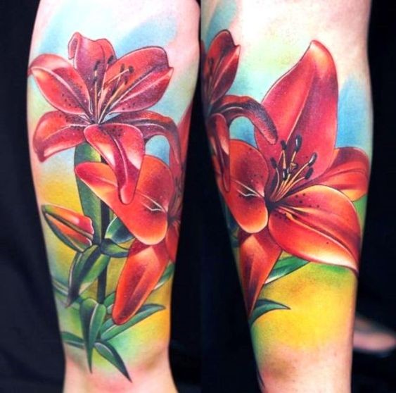 50 top idées de tatouage fleur de lys + significations. 2