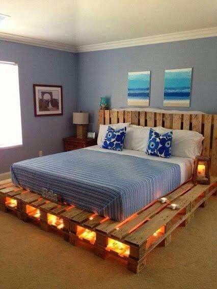 Les 30 plus beaux lits en palettes à faire soi-même 4