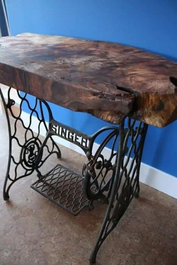 32 idées de meubles rustiques à faire avec du bois récupéré 6