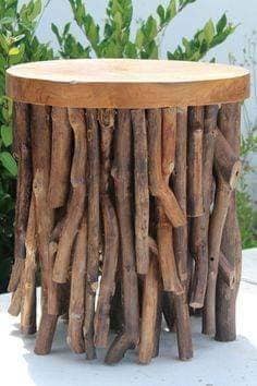 32 idées de meubles rustiques à faire avec du bois récupéré 20